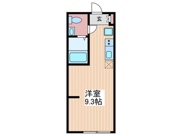 ルシェルメゾン牛田早稲田の物件間取画像